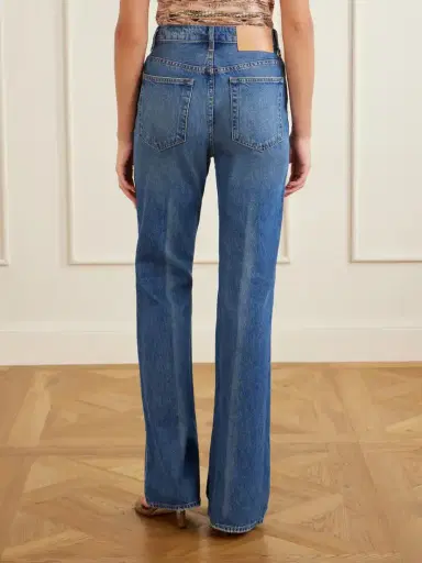 Ulla Johnson The Colette Embellished High-rise Straight-leg Jeans | Thumbnail 4 Ulla Johnson The Colette Embellished High-rise Straight-leg Jeans | Thumbnail 4