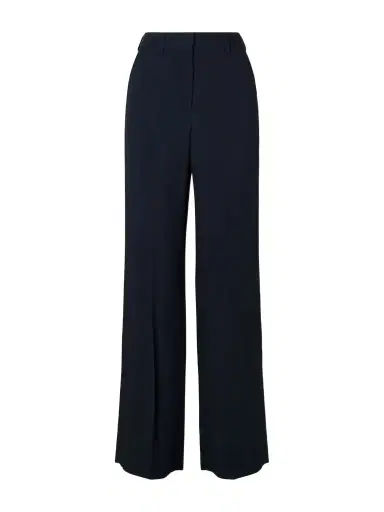 Blazé Milano Lundy Crepe Straight-leg Pants | Thumbnail 1 Blazé Milano Lundy Crepe Straight-leg Pants | Thumbnail 1