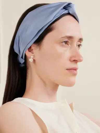 Jennifer Behr Novarella Silk-faille Headpiece | Thumbnail 2 Jennifer Behr Novarella Silk-faille Headpiece | Thumbnail 2