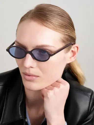 Miu Miu Eyewear Oval-frame Acetate Sunglasses | Thumbnail 2 Miu Miu Eyewear Oval-frame Acetate Sunglasses | Thumbnail 2