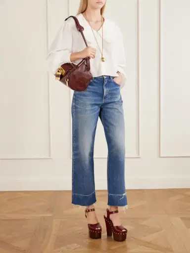 Chloé Meret Leather Platform Sandals | Thumbnail 4 Chloé Meret Leather Platform Sandals | Thumbnail 4