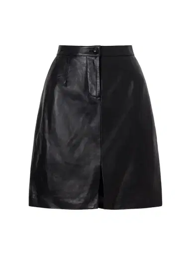 Blazé Milano Popeye Leather Midi Skirt | Thumbnail 1 Blazé Milano Popeye Leather Midi Skirt | Thumbnail 1