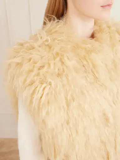 Isabel Marant Florana Cropped Shearling Vest | Thumbnail 5 Isabel Marant Florana Cropped Shearling Vest | Thumbnail 5