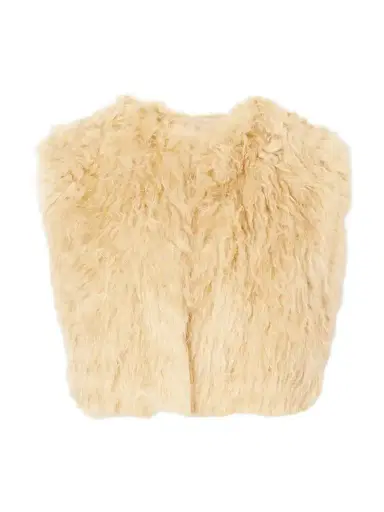 Isabel Marant Florana Cropped Shearling Vest | Thumbnail 1 Isabel Marant Florana Cropped Shearling Vest | Thumbnail 1