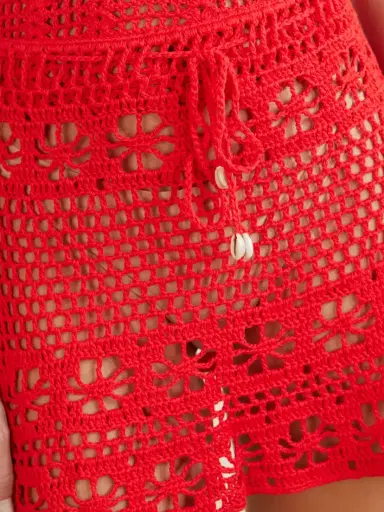 Terry Puesto Bonito Crocheted Organic-cotton Mini Skirt | Thumbnail 4 Terry Puesto Bonito Crocheted Organic-cotton Mini Skirt | Thumbnail 4