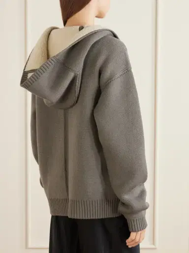 Rick Owens Reversible Knitted Wool-blend Cardigan | Thumbnail 3 Rick Owens Reversible Knitted Wool-blend Cardigan | Thumbnail 3
