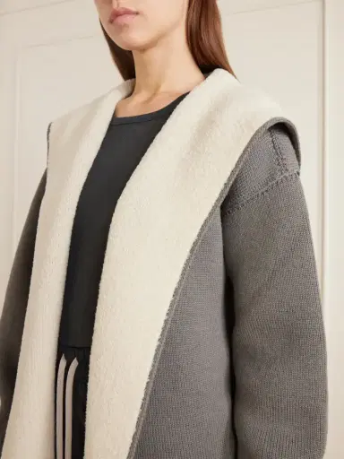 Rick Owens Reversible Knitted Wool-blend Cardigan | Thumbnail 4 Rick Owens Reversible Knitted Wool-blend Cardigan | Thumbnail 4