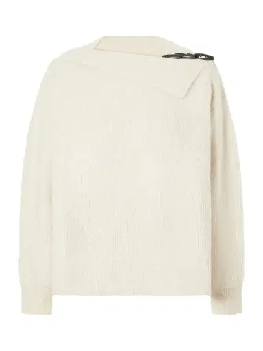 Isabel Marant Thais Button-detailed Ribbed Alpaca-blend Sweater | Thumbnail 1 Isabel Marant Thais Button-detailed Ribbed Alpaca-blend Sweater | Thumbnail 1
