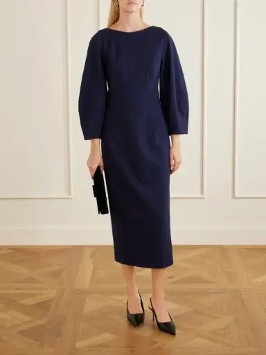 Carolina Herrera Ponte Midi Dress | Thumbnail 2 Carolina Herrera Ponte Midi Dress | Thumbnail 2
