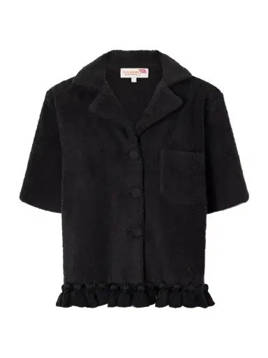Cap d’Antibes Antonia Cotton-terry Shirt | Thumbnail 1 Cap d’Antibes Antonia Cotton-terry Shirt | Thumbnail 1