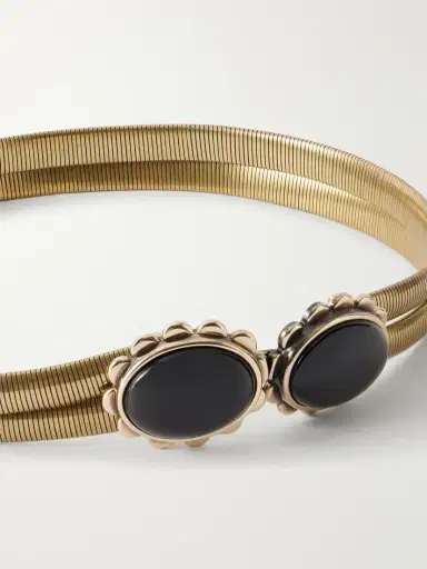Isabel Marant Twina Gold-tone And Stone Belt | Thumbnail 3 Isabel Marant Twina Gold-tone And Stone Belt | Thumbnail 3