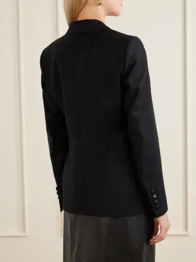 Blazé Milano Charmer Pinstriped Wool Blazer | Thumbnail 4 Blazé Milano Charmer Pinstriped Wool Blazer | Thumbnail 4