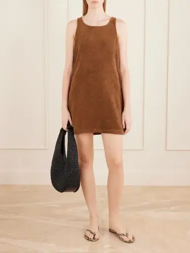 Terry Puesto Cruise Organic Cotton-terry Mini Dress | Thumbnail 2 Terry Puesto Cruise Organic Cotton-terry Mini Dress | Thumbnail 2