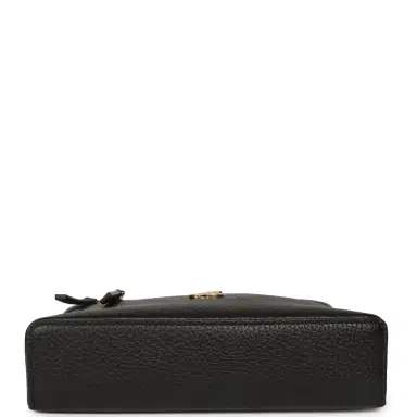 Chanel Chanel "Supple" Top Handle Long Vanity Case with Chain Black Grained Calfskin Gold Hardware | Thumbnail 6 Chanel Chanel "Supple" Top Handle Long Vanity Case with Chain Black Grained Calfskin Gold Hardware | Thumbnail 6