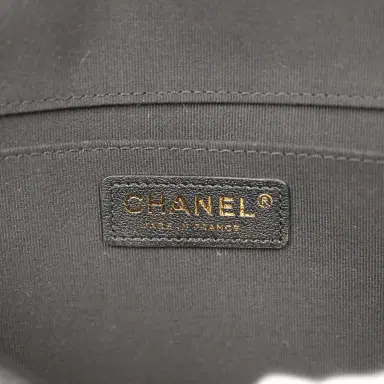 Chanel Chanel Small Flap Bag Black Braided Raffia Gold Hardware | Thumbnail 9 Chanel Chanel Small Flap Bag Black Braided Raffia Gold Hardware | Thumbnail 9