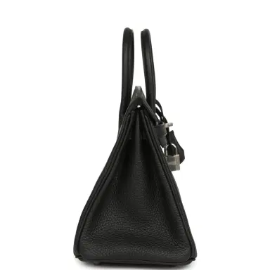 HERMÈS Hermes Birkin 25 Black Togo Palladium Hardware | Thumbnail 3 HERMÈS Hermes Birkin 25 Black Togo Palladium Hardware | Thumbnail 3