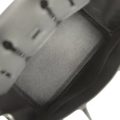 HERMÈS Hermes Birkin 25 Black Togo Palladium Hardware | Thumbnail 8 HERMÈS Hermes Birkin 25 Black Togo Palladium Hardware | Thumbnail 8