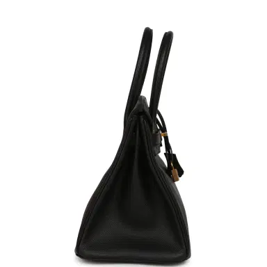 HERMÈS Hermes Birkin 30 Black Epsom Gold Hardware | Thumbnail 3 HERMÈS Hermes Birkin 30 Black Epsom Gold Hardware | Thumbnail 3