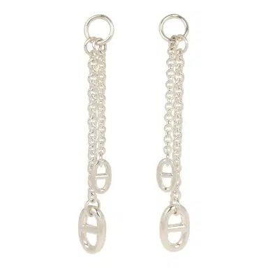 HERMÈS Hermes Farandole Drop Earrings PM Sterling Silver | Thumbnail 2 HERMÈS Hermes Farandole Drop Earrings PM Sterling Silver | Thumbnail 2