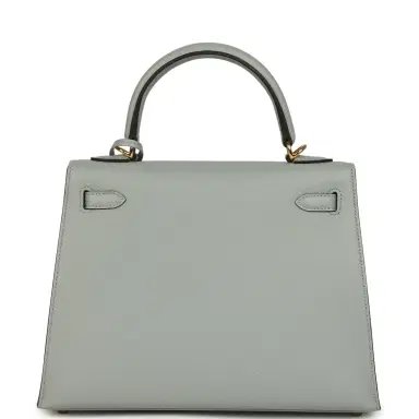 HERMÈS Hermes Kelly Sellier 25 Bleu Glacier Epsom Gold Hardware | Thumbnail 4 HERMÈS Hermes Kelly Sellier 25 Bleu Glacier Epsom Gold Hardware | Thumbnail 4