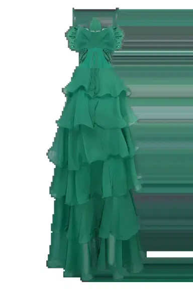 PatBo FLORAL CHIFFON EMBROIDERED GOWN | Thumbnail 5 PatBo FLORAL CHIFFON EMBROIDERED GOWN | Thumbnail 5