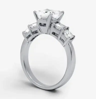 DIANA M. JEWELS Diana M. Jewels 18K White Gold Diamond Engagement Ring Sz. 6 by The Solist | Thumbnail 2 DIANA M. JEWELS Diana M. Jewels 18K White Gold Diamond Engagement Ring Sz. 6 by The Solist | Thumbnail 2