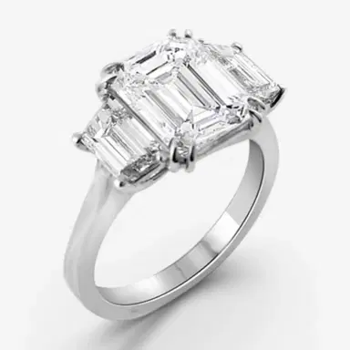 DIANA M. JEWELS Diana M. Jewels Platinum Diamond Engagement Ring Sz. 6 by The Solist | Thumbnail 2 DIANA M. JEWELS Diana M. Jewels Platinum Diamond Engagement Ring Sz. 6 by The Solist | Thumbnail 2