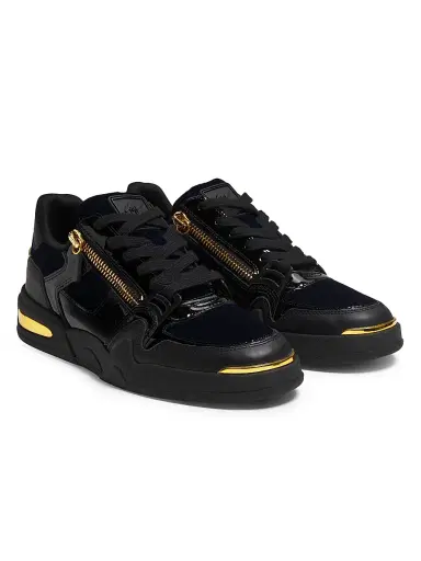 Giuseppe Zanotti Men's GZ/Ghost Low-Top Sneakers - Black | Thumbnail 2 Giuseppe Zanotti Men's GZ/Ghost Low-Top Sneakers - Black | Thumbnail 2