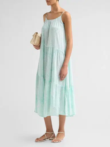 Lilly Pulitzer Women's Xaden Printed Coverup Dress - Mint - Size XL | Thumbnail 4 Lilly Pulitzer Women's Xaden Printed Coverup Dress - Mint - Size XL | Thumbnail 4