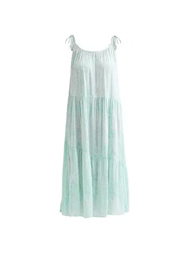 Lilly Pulitzer Women's Xaden Printed Coverup Dress - Mint - Size XL | Thumbnail 1 Lilly Pulitzer Women's Xaden Printed Coverup Dress - Mint - Size XL | Thumbnail 1