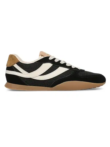 Vince Women's Echo Suede Low-Top Sneakers - Black - Size 11 | Thumbnail 1 Vince Women's Echo Suede Low-Top Sneakers - Black - Size 11 | Thumbnail 1