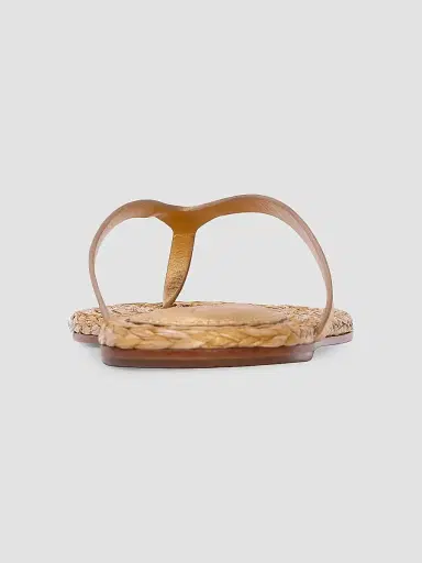 Black Suede Studio Women's Alaya Metallic Sandals - Gold Leather | Thumbnail 3 Black Suede Studio Women's Alaya Metallic Sandals - Gold Leather | Thumbnail 3