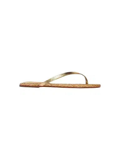 Black Suede Studio Women's Alaya Metallic Sandals - Gold Leather | Thumbnail 1 Black Suede Studio Women's Alaya Metallic Sandals - Gold Leather | Thumbnail 1