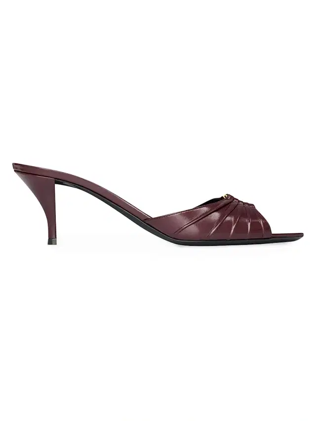 Women's Babylone Mules in Smooth Leather Women's Babylone Mules in Smooth Leather