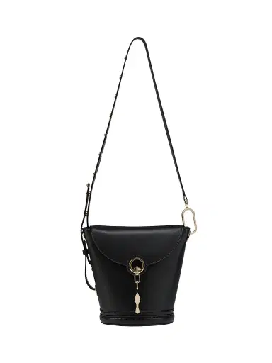 Christian Louboutin Women's Flo Shoulder Bag - Black | Thumbnail 1 Christian Louboutin Women's Flo Shoulder Bag - Black | Thumbnail 1