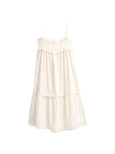 ba & sh Women's Penny Lace Midi Dress - Ecru | Thumbnail 1 ba & sh Women's Penny Lace Midi Dress - Ecru | Thumbnail 1