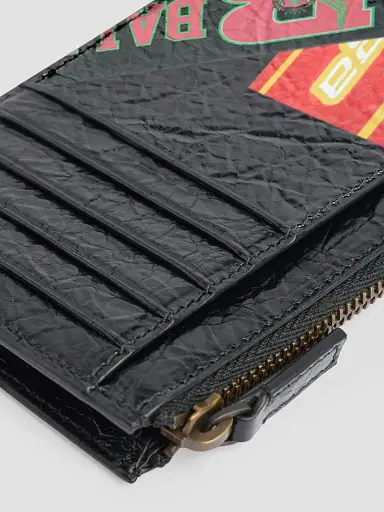 Balenciaga Men's Cash Large Long Coin and Card Holder | Thumbnail 4 Balenciaga Men's Cash Large Long Coin and Card Holder | Thumbnail 4