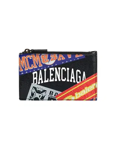 Balenciaga Men's Cash Large Long Coin and Card Holder | Thumbnail 1 Balenciaga Men's Cash Large Long Coin and Card Holder | Thumbnail 1