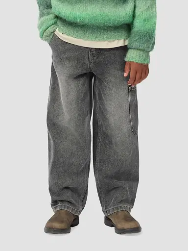 Molo Little Boy's & Boy's Archer Wide-Leg Jeans - Washed Black | Thumbnail 3 Molo Little Boy's & Boy's Archer Wide-Leg Jeans - Washed Black | Thumbnail 3
