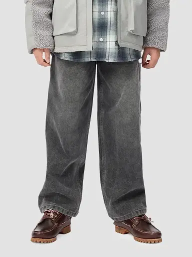 Molo Little Boy's & Boy's Archer Wide-Leg Jeans - Washed Black | Thumbnail 4 Molo Little Boy's & Boy's Archer Wide-Leg Jeans - Washed Black | Thumbnail 4