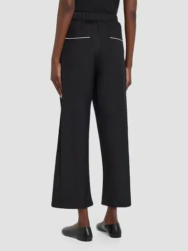 TOTEME Women's Piped Silk Drawstring Pants | Thumbnail 3 TOTEME Women's Piped Silk Drawstring Pants | Thumbnail 3