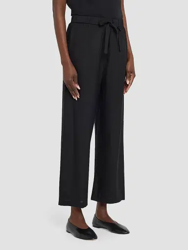 TOTEME Women's Piped Silk Drawstring Pants | Thumbnail 4 TOTEME Women's Piped Silk Drawstring Pants | Thumbnail 4