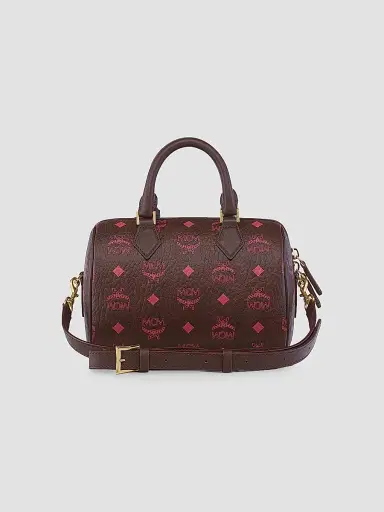 MCM Women's Ella Small Boston Hybrid Handle Bag | Thumbnail 2 MCM Women's Ella Small Boston Hybrid Handle Bag | Thumbnail 2