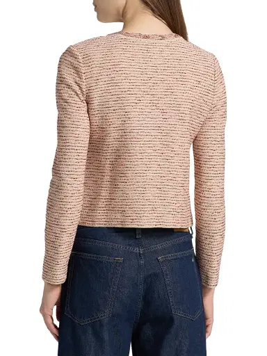 Misook Women's Heritage Ribbon Tweed Knit Jacket | Thumbnail 5 Misook Women's Heritage Ribbon Tweed Knit Jacket | Thumbnail 5