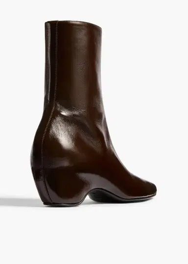 Khaite Sybil Ankle Boot In Cacao | Thumbnail 4 Khaite Sybil Ankle Boot In Cacao | Thumbnail 4