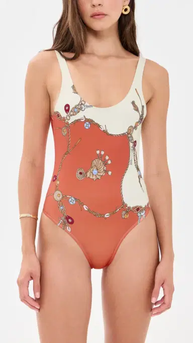 Versace Stolen Jewels Printed One Piece | Thumbnail 2 Versace Stolen Jewels Printed One Piece | Thumbnail 2