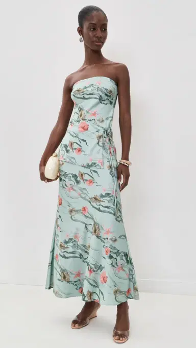 AMUR Ever Maxi Dress Tidal Mosaic | Thumbnail 5 AMUR Ever Maxi Dress Tidal Mosaic | Thumbnail 5