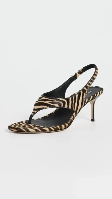 Veronica Beard Talon Sandals ziger brown 7 | Thumbnail 2 Veronica Beard Talon Sandals ziger brown 7 | Thumbnail 2