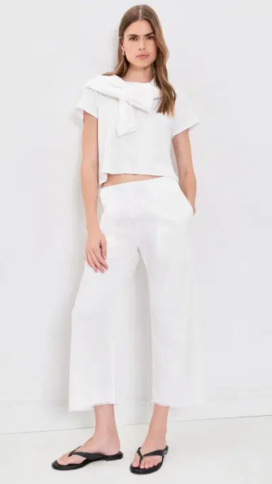LESET Yoko Lace Crop Pants | Thumbnail 5 LESET Yoko Lace Crop Pants | Thumbnail 5