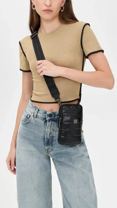 Think Royln Buzz Me Crossbody Bag Pearl Black One Size | Thumbnail 3 Think Royln Buzz Me Crossbody Bag Pearl Black One Size | Thumbnail 3